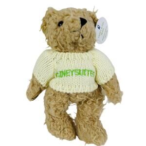 5 for $25| Gainey Suites Teddy Bear Sweater‎ Brown 9" Plush Stuffed Animal Toy
